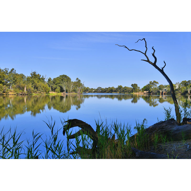 Australia, Murray River - Wrapped Canvas Print, 30cm H x 46cm W