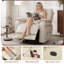 Faux Leather Power Lift Recliner Chair For Elderly-2024373418