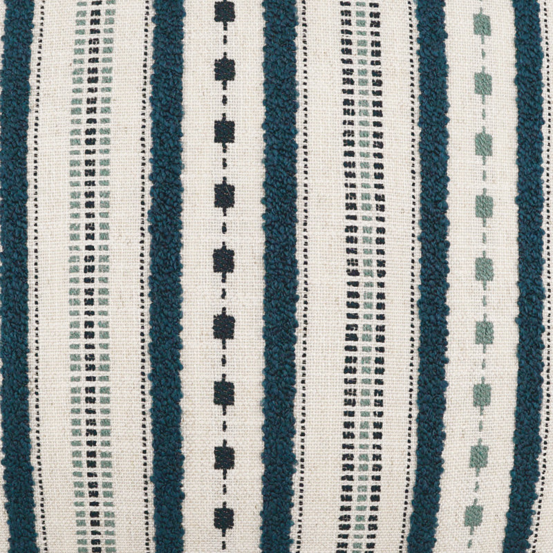 Xuma Pillow Cover & Insert, Blue, Square 24"