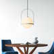 Arie Single Light Glass Dimmable Pendant