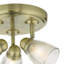 Abdarahman Glass Semi Flush Mount