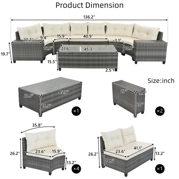 Dimensions du produit