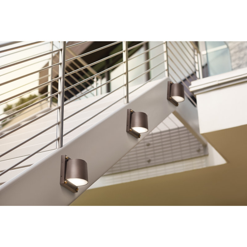 Petite lanterne murale Scout, Bronze architectural