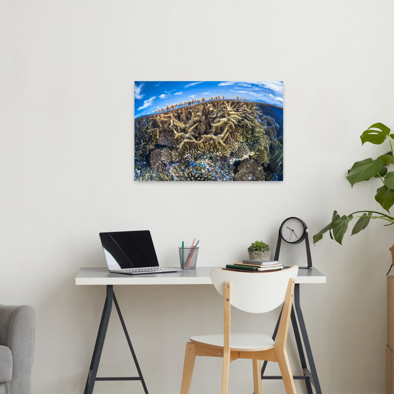 Impression sur art mural tropical tropical, H 24 po x l 36 po