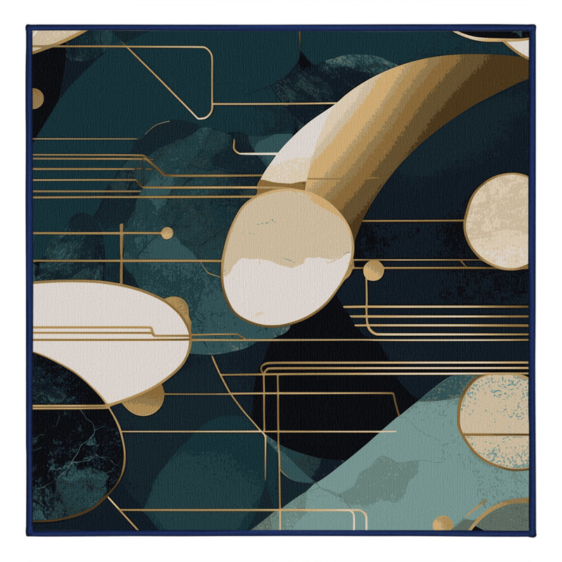 Gravity Glow Rug, Square 3'