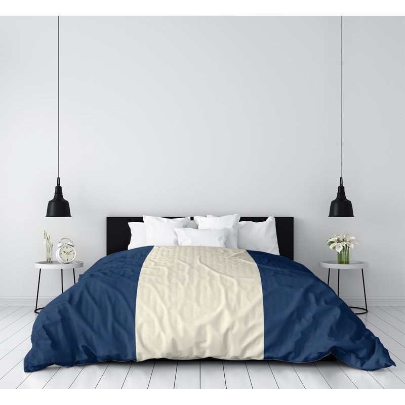 Housse de couette réversible simple Seattle Baseball, Polyester brossé, Housse de couette simple TG