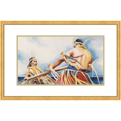 Saipan Impression 04 by Chen Xiaoping - Single Picture Frame Print