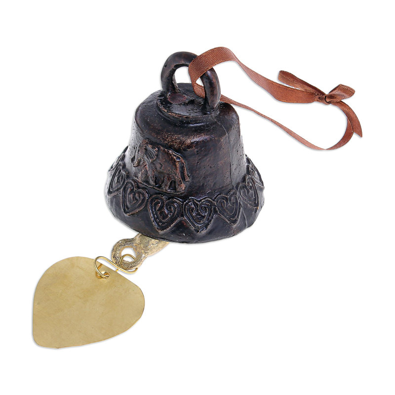 Emersynn Weather Resistant Metal Abstract Bell