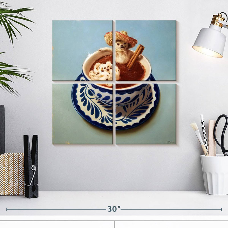 Chocolat chaud Yarlin, H 18 po x l 18 po