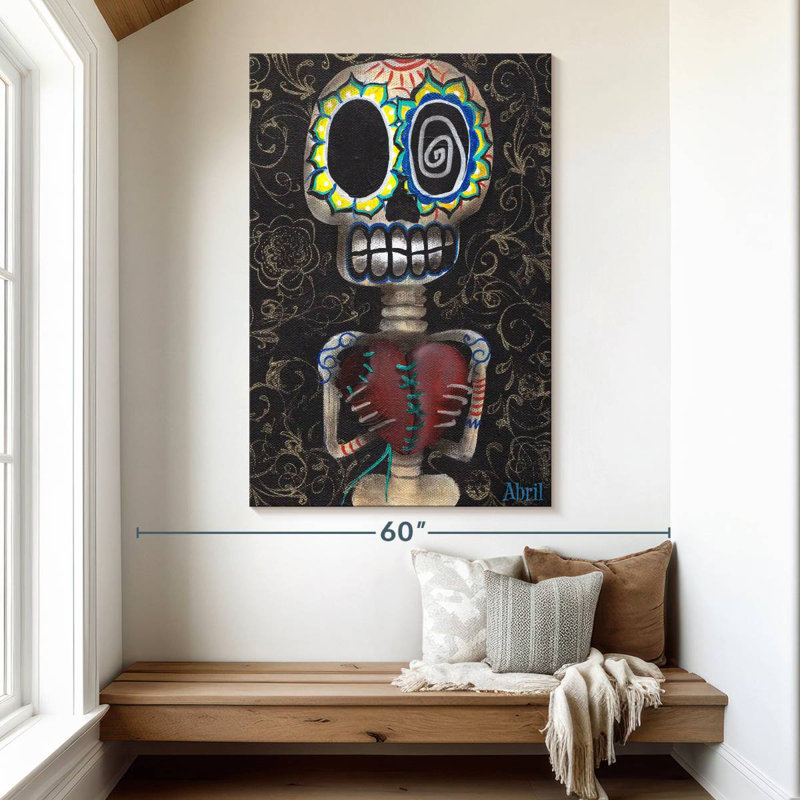 Kelan Toma Mi Corazon, 51" H x 34" W