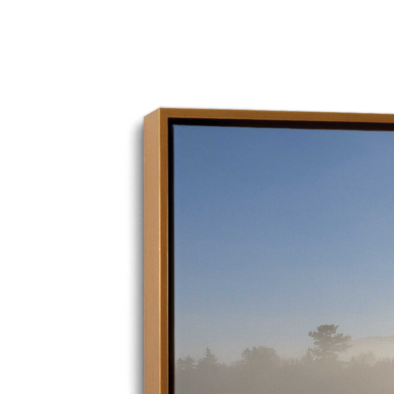 «Dawn's Embrace» par Lori Deiter, reproduction d'art, Framed Canvas, 30 W x 20 H, Gold