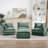 Modular Sectional Sofa, 102" L Shaped Couch Set For Living Room, 3-Seater Comfy Cloud Couches With Movable Ottoman, DIY Combination, Chenille-1271420506