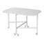 Oval Metal Base Dining Table-1335550119-1335550116