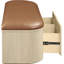 Banc de rangement en cuir Velden-989975575-989975561