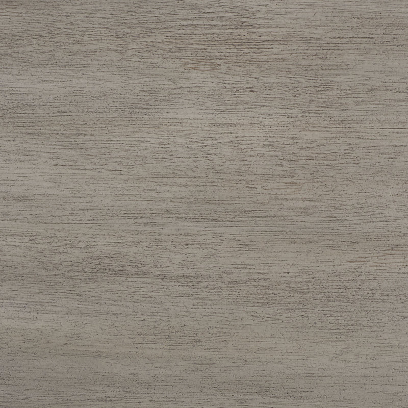 Light Grey Mahogany Wood 2-Drawer Nightstand, 30'' Wide