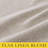 NICETOWN Burlap Vintage 2 Panels Faux Linen 100% Blackout Curtains, Rod Pocket Style, Thermal Insulated & Noise Reducing Drapes for Living Room, Bedroom, Modern, Farmhouse-22865656-22865652