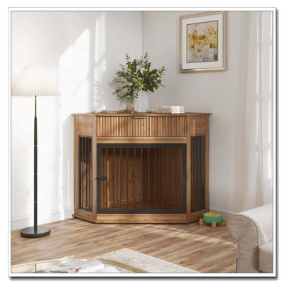 Caisse pour chien en MDF de 44,6 po