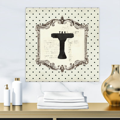 " Vintage French Bathroom I "