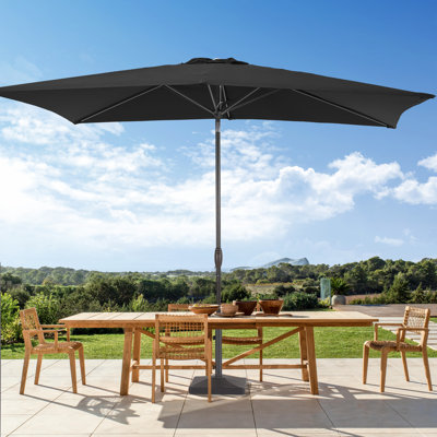 Samentha 72'' x 108'' Rectangular Tilt Market Umbrella