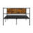 King Size Platform Bed with Headboard