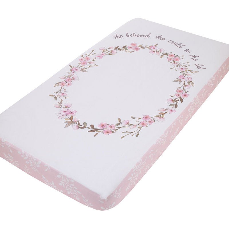 Drap-housse pour lit de bébé NoJo Sweet Bunny
