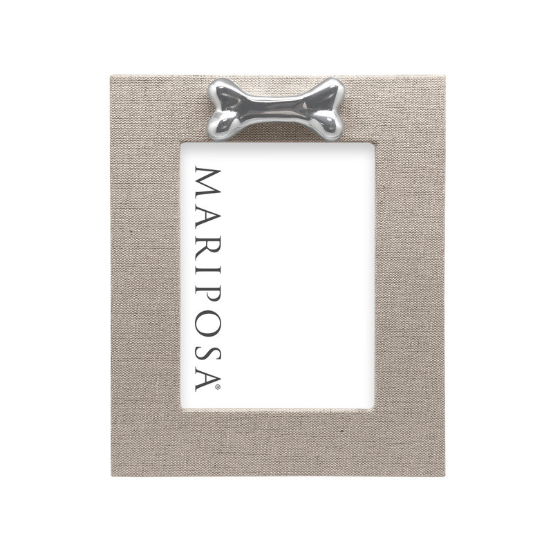 Natural Metal Picture Frame, 5" x 7"