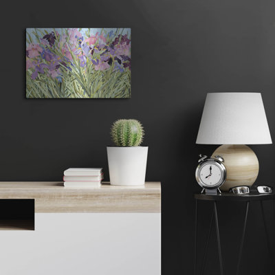 " Iris Garden X " by Sharon Pitts