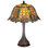 Gothic Nouveau Duffner and Kimberly Shell and Diamond 21" Table Lamp