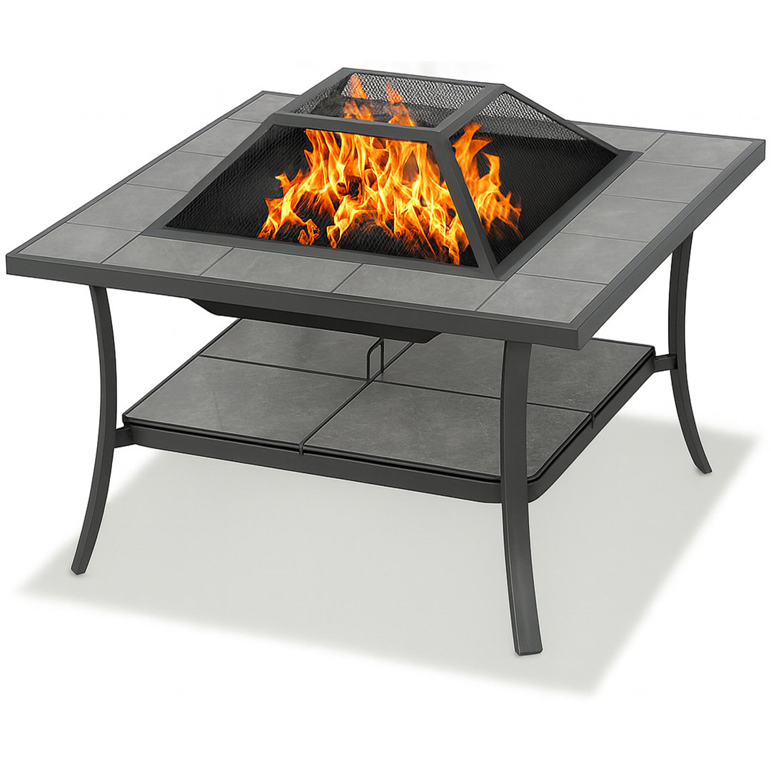 Wilksboro Square Iron Fire Pit