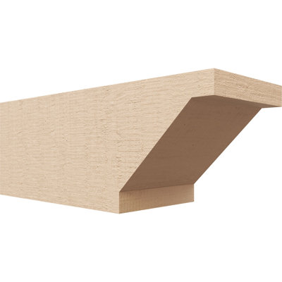 Burlington Woodgrain TimberThane Ra partier queue, brun clair apprêté