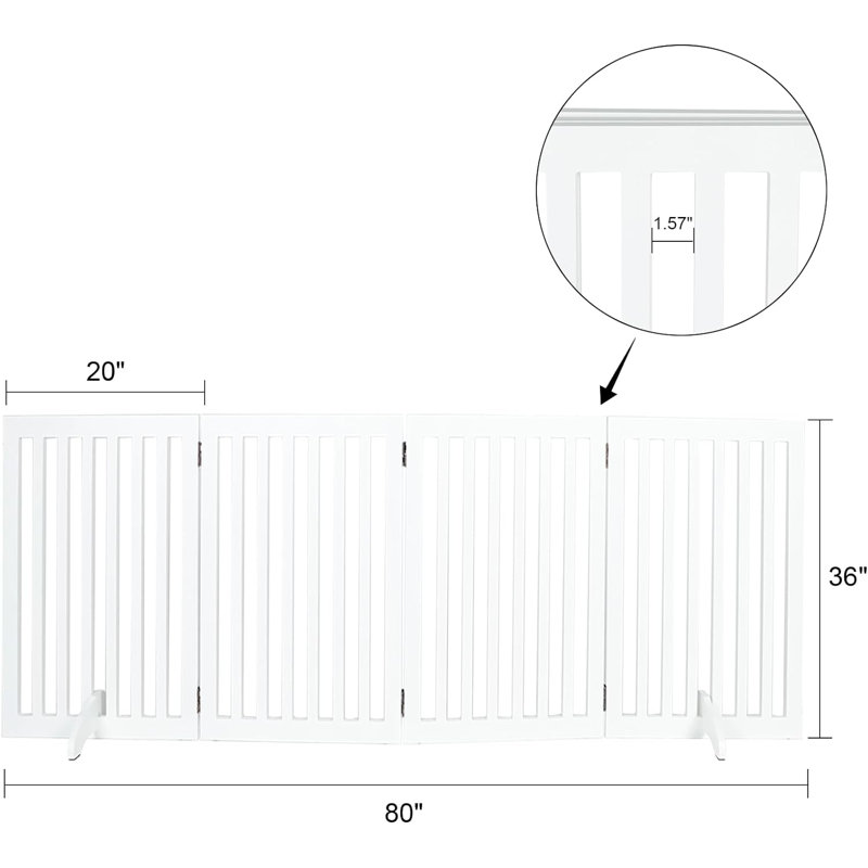 Mowbray Wood Free Standing Pet Gate