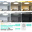 Plafonnier encastré avec veilleuse, luminaire de 36 W avec télécommande, CCT complet et luminosité réglable, plafonnier à DEL de 18 pouces pour la cuisine, le bureau et la chambre d'enfant-100209576-100209577