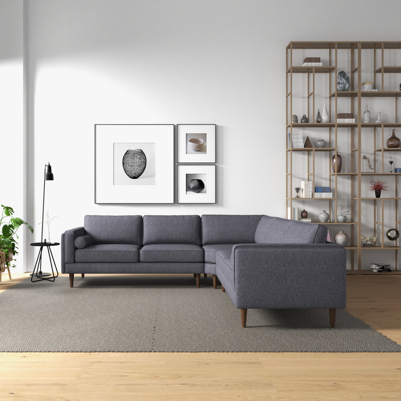 Keanua 103.5" 3 - Piece Upholstered Sectional