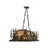 Rustic Lodge 6 - Light Antique Copper Pool Table Lights Pendant-16183561