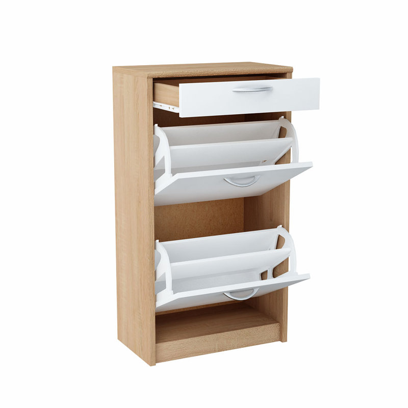 6 Pair Shoe Storage Cabinet