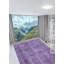 Tapis mauve à transition de couleur 9 pi 6 po x 12 pi 7 po