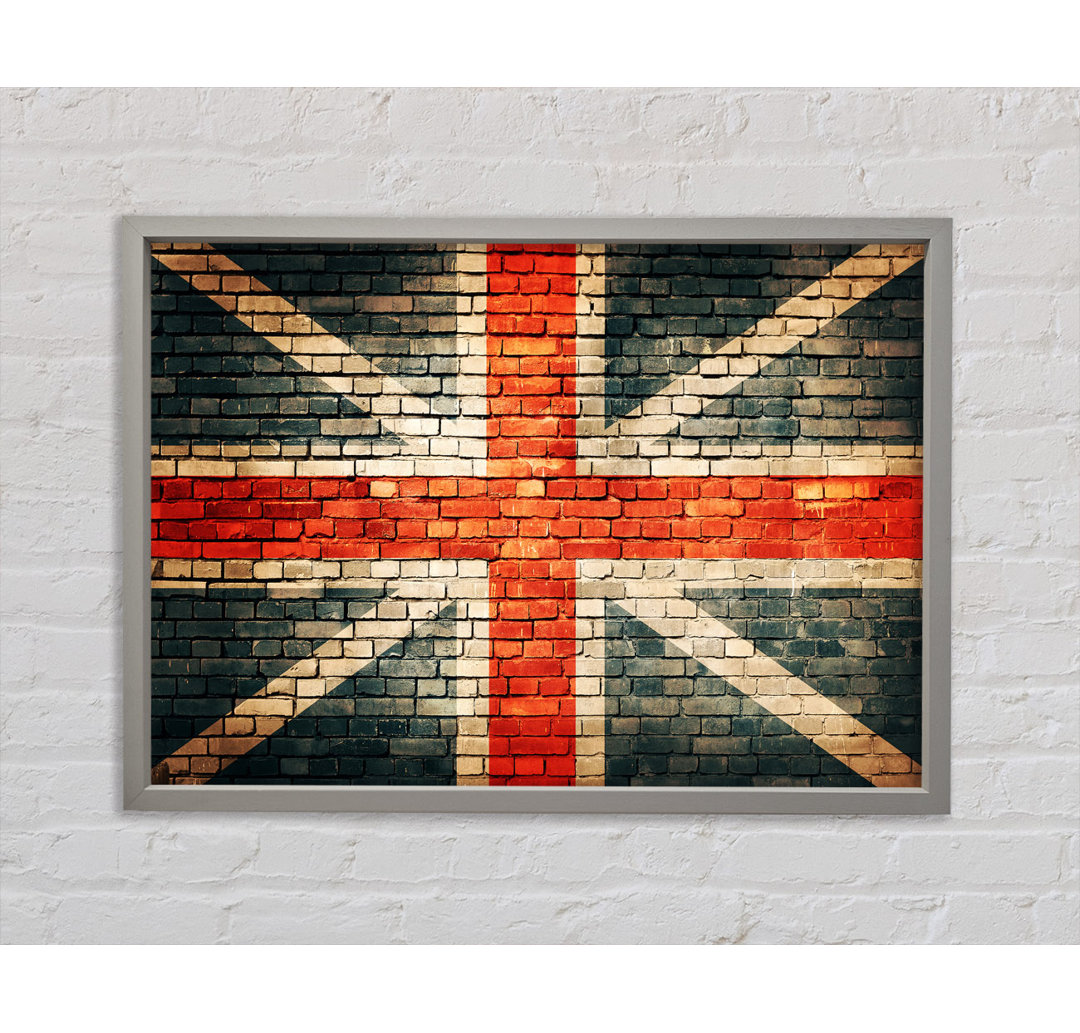 Die britische Flagge - Druck