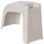 Repose-pieds de douche Mikai, tabouret de bain blanc pour pieds de rasage, repose-pieds antidérapant robuste, repose-pieds spa, repose-pieds avec rangement