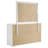 Rodrigues 6-drawer Dresser And Mirror High Gloss-116447846