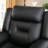 Ethelwyn 36.6'' Wide Modern Breathable Leather Manual Recliner With Overstuffed Arm And Back (Set Of 4)