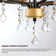 Gaschler 6-Light Dining Room Chandeliers Dimmable and Adjustable Height in Black