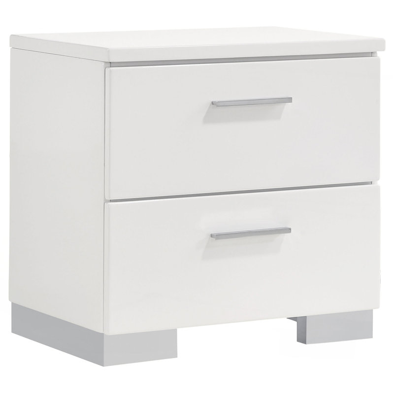 Table de chevet 2 tiroirs Dulcey