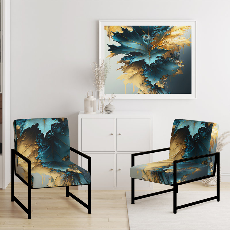 Fauteuil d'appoint Cristhian, Noir, noir, noir, noir