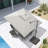 Karnesha Eco-Friendly Advanced Fabric 10" x 10" Square Cantilever Umbrella  with Base-1153511198