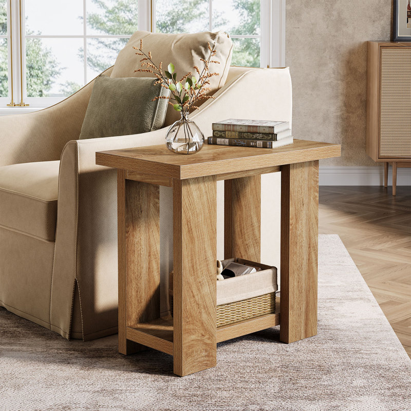 Wooden Side Table, 1 PC, 1, Natural
