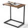 Gilsum Wood C Table End Table with Metal Base for Sofa, Bed Side