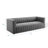 Reflection Channel Tufted Upholstered Fabric Sofa-917991908