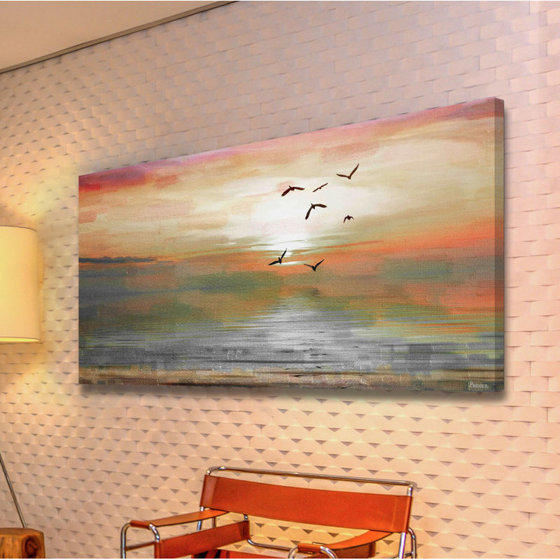 Reproduction d’art sur toile tendue « kettering », H 18 po x l 36 po x P 1,5 po