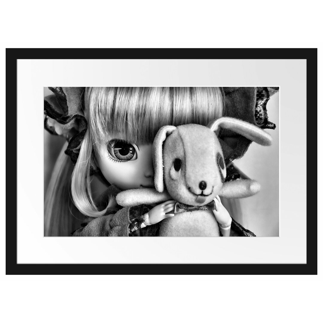 Rotkäppchen Pullip Doll Gerahmte Grafik Kunstdruck Poster