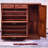Chinese-style floor-standing shoe storage cabinet